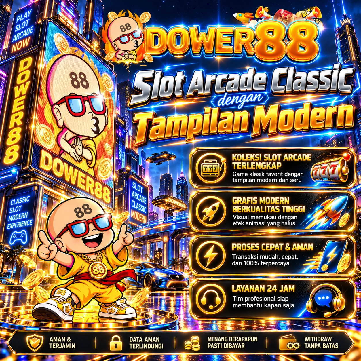EZSLOT99  | EZ SLOT 99 Ulasan Mesin Arcade Koin yang Simpel